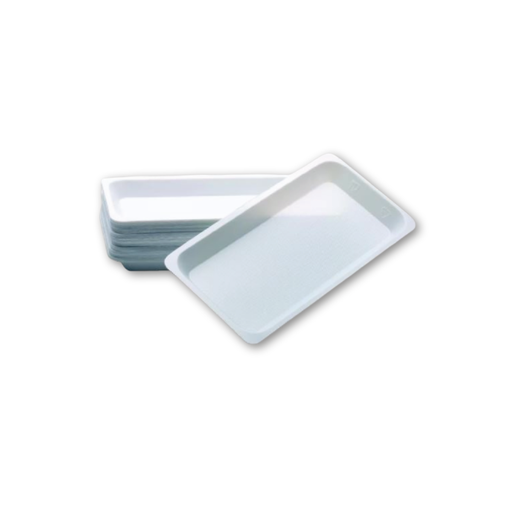 [22-004-49] Lot de 400 Plateaux jetables non compartimentés 9440022 CYBERTECH
